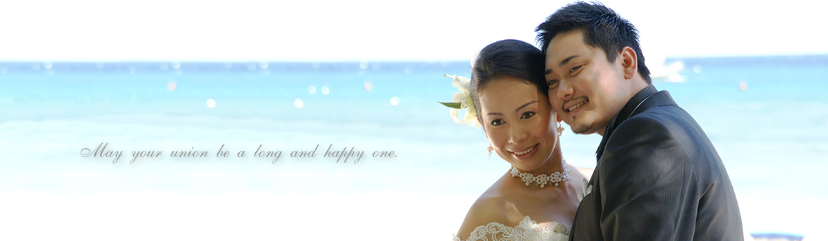 May your union be a long and happy one.